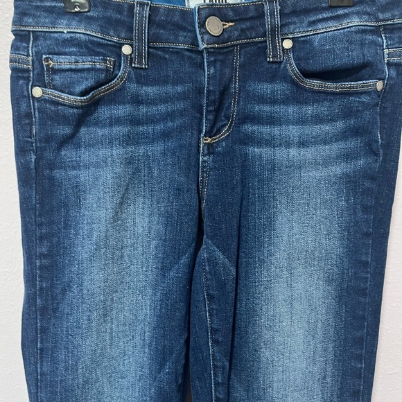 PAIGE skyline ankle peg Blue Jeans 26 - Picture 5 of 12